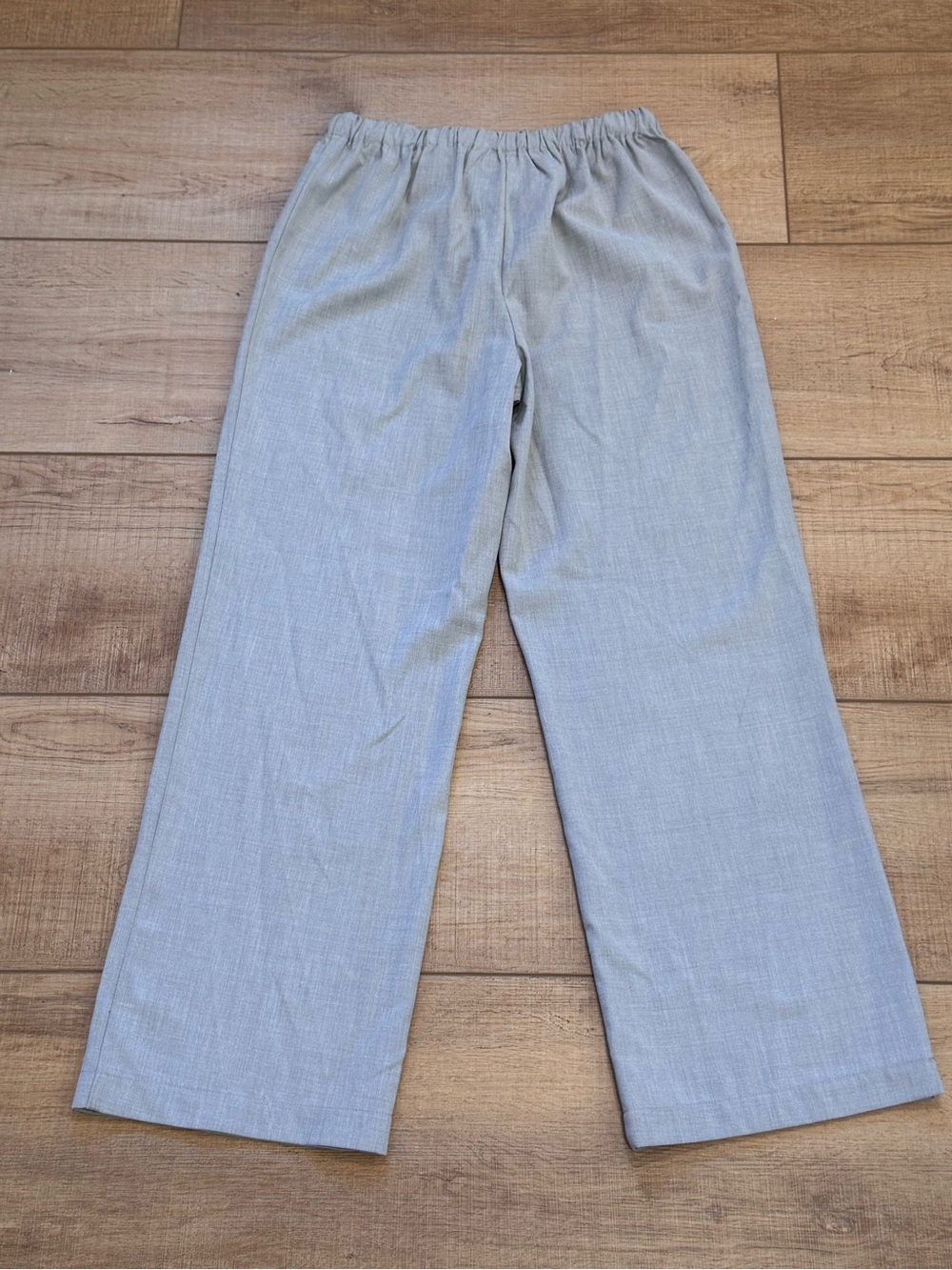 Reformation Olina Pant XSP Petite Natural Wool Blend Wide Leg Drawstring Pants - Picture 8 of 10